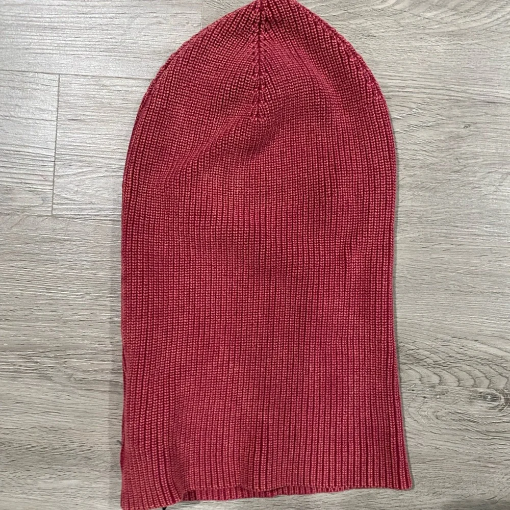 Alphastyle Knit Balaclava Red Knit Beanie 100% Cotton‎